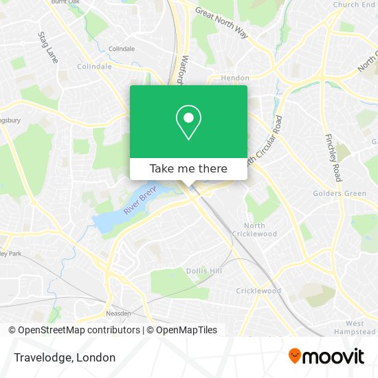 Travelodge map