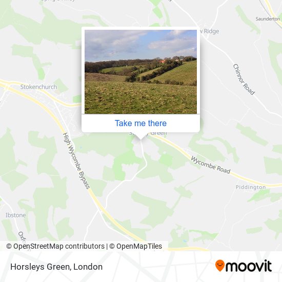 Horsleys Green map