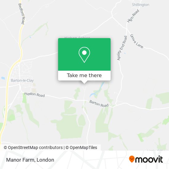 Manor Farm map