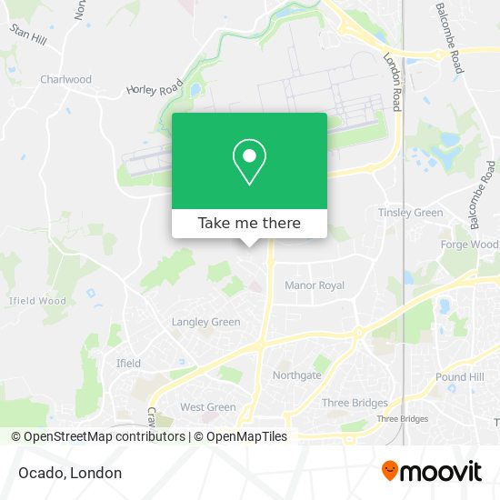 Ocado map