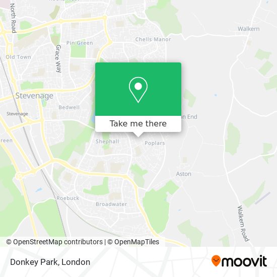 Donkey Park map