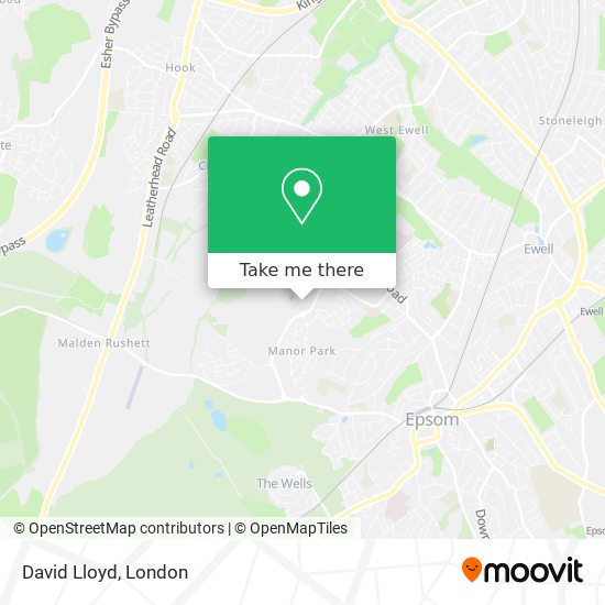 David Lloyd map