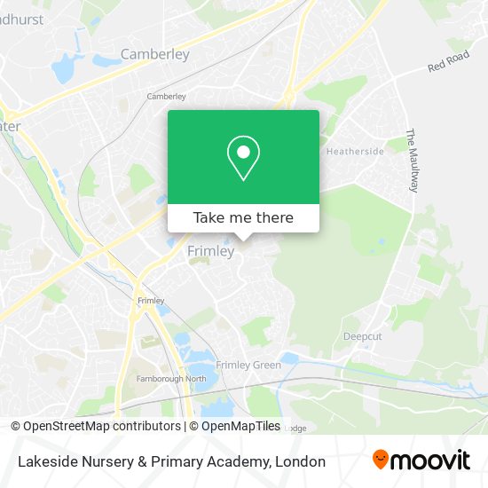Lakeside Nursery & Primary Academy map