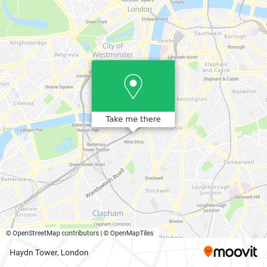 Haydn Tower map