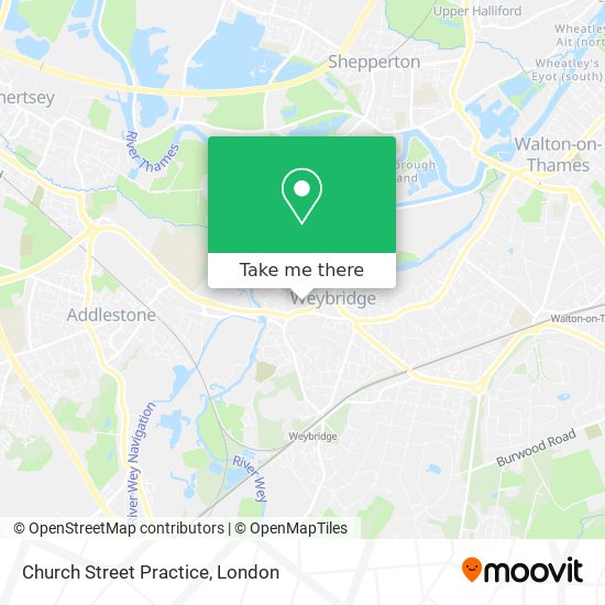 Church Street Practice map