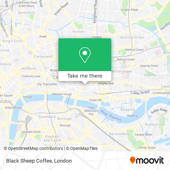 Black Sheep Coffee map