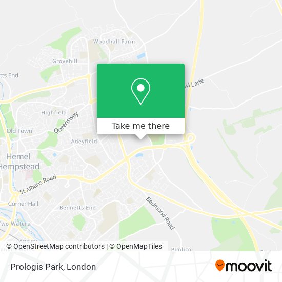 Prologis Park map