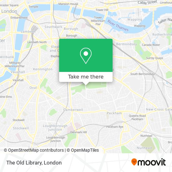 The Old Library map
