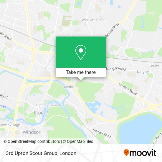 3rd Upton Scout Group map