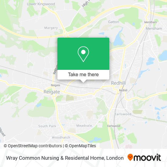 Wray Common Nursing & Residental Home map