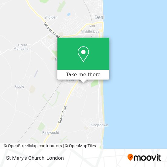 St Mary's Church map
