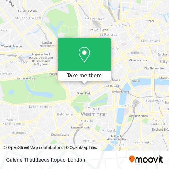 Galerie Thaddaeus Ropac map