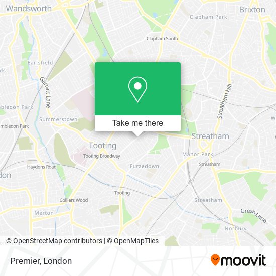 Premier map