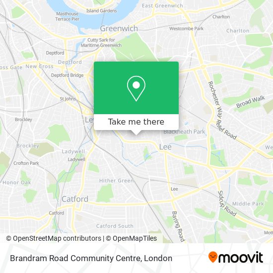 Brandram Road Community Centre map