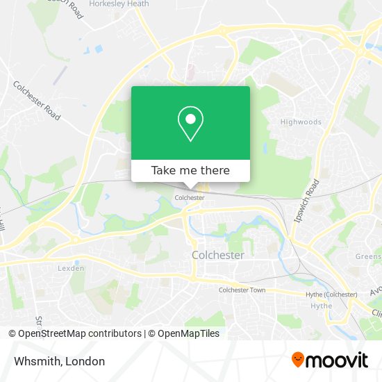 Whsmith map