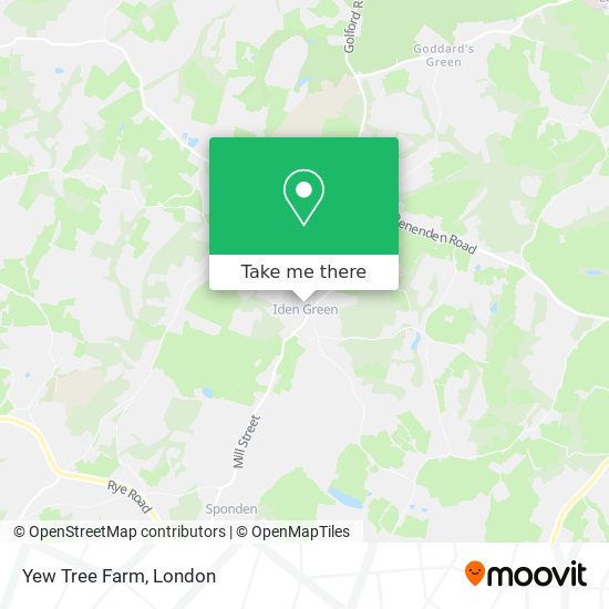Yew Tree Farm map