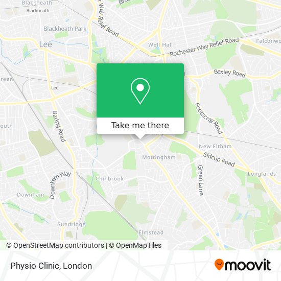 Physio Clinic map