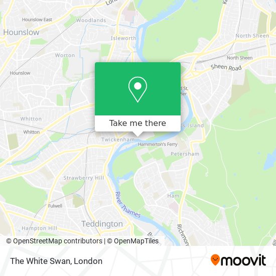 The White Swan map
