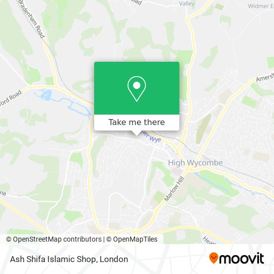 Ash Shifa Islamic Shop map
