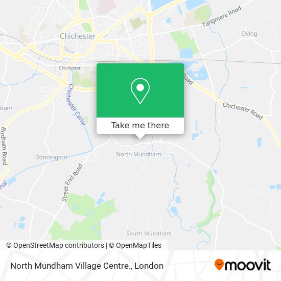 North Mundham Village Centre. map