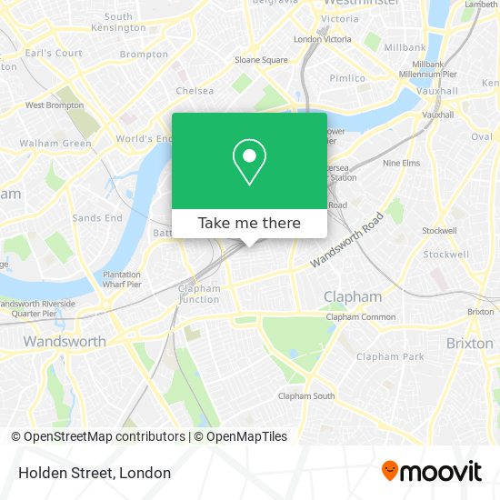 Holden Street map
