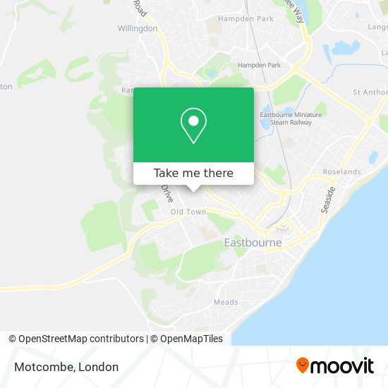 Motcombe map