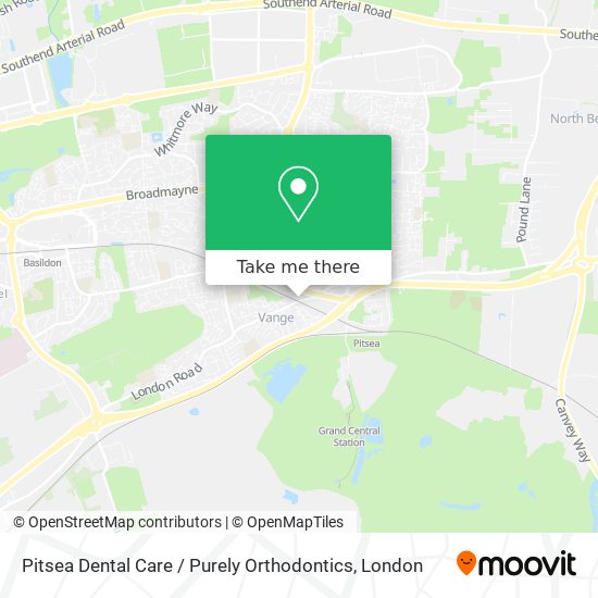 Pitsea Dental Care / Purely Orthodontics map