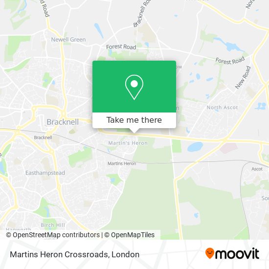 Martins Heron Crossroads map