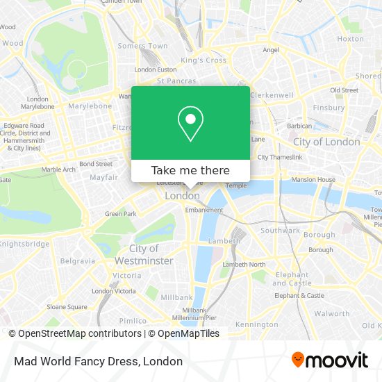 Charing Cross by Train, Bus or Tube 