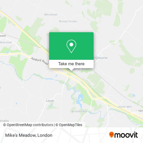 Mike's Meadow map