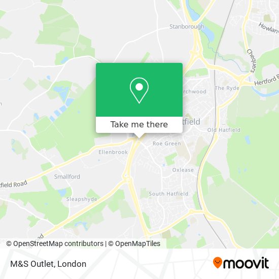 M&S Outlet map