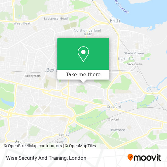 Wise Security And Training map