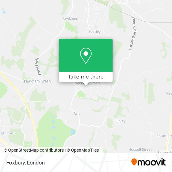 Foxbury map