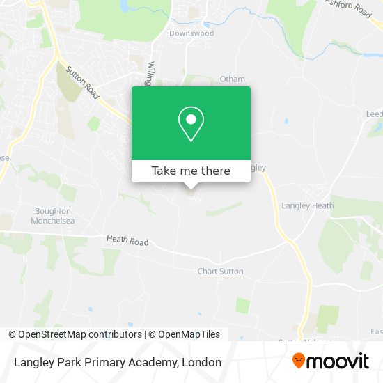 Langley Park Primary Academy map