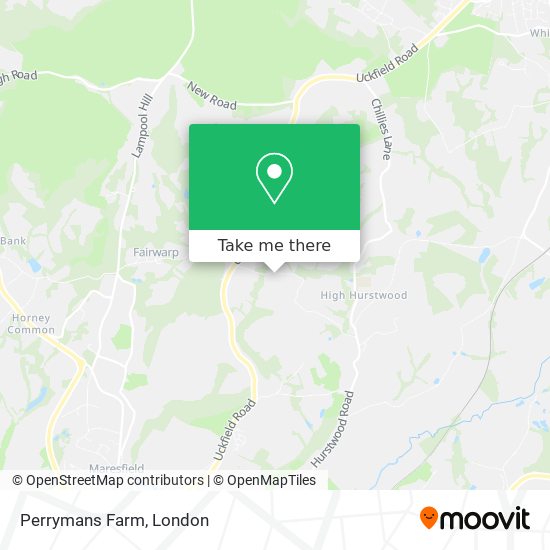 Perrymans Farm map