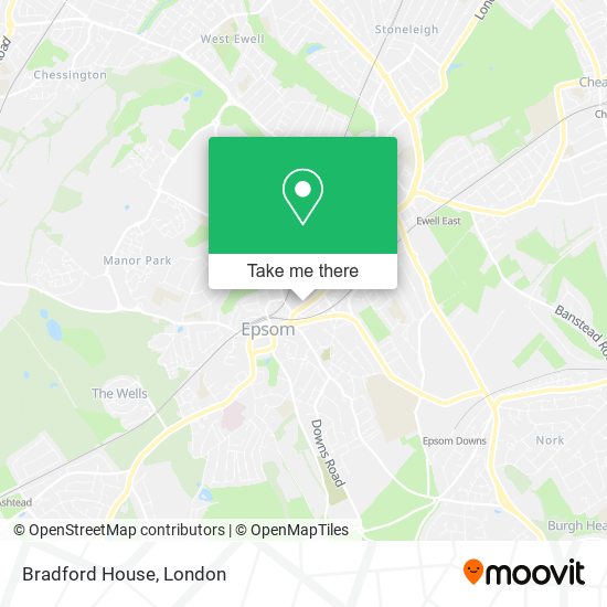 Bradford House map