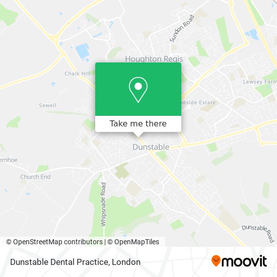 Dunstable Dental Practice map