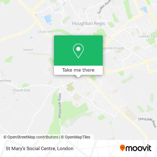St Mary's Social Centre map