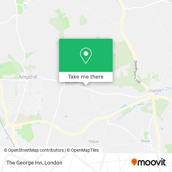 The George Inn map