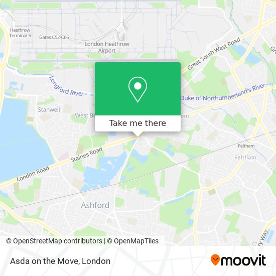 Asda on the Move map
