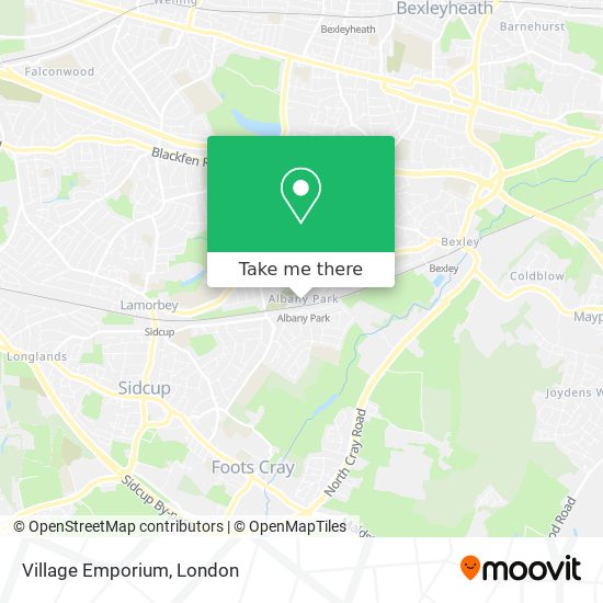 Village Emporium map