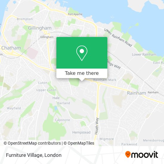 Furniture Village map