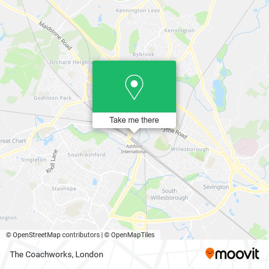 The Coachworks map