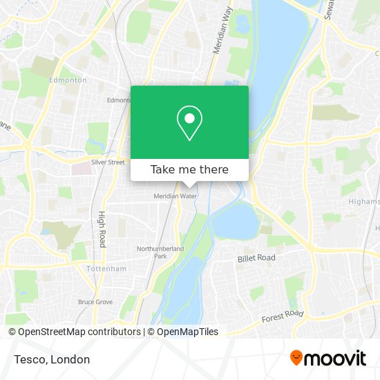 Tesco map