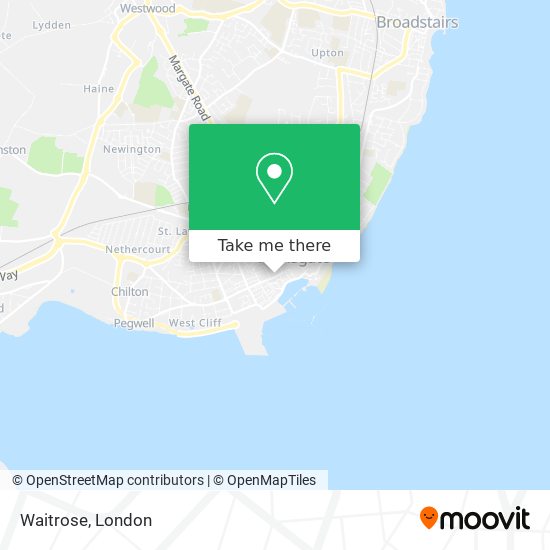 Waitrose map
