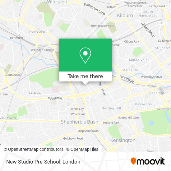 New Studio Pre-School map