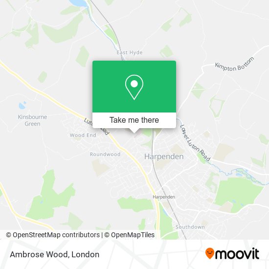 Ambrose Wood map