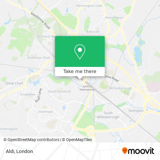 Aldi map