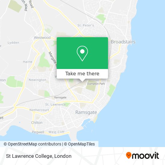 St Lawrence College map