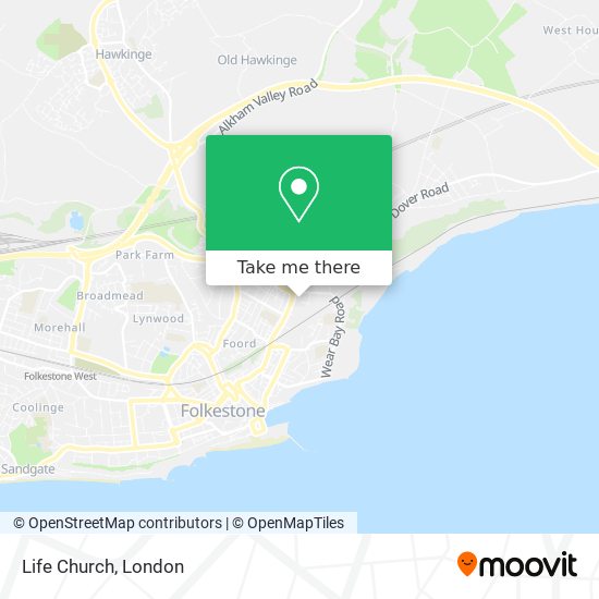 Life Church map